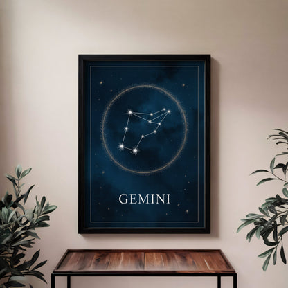 Aisle29 Print Gemini Points Wall Art