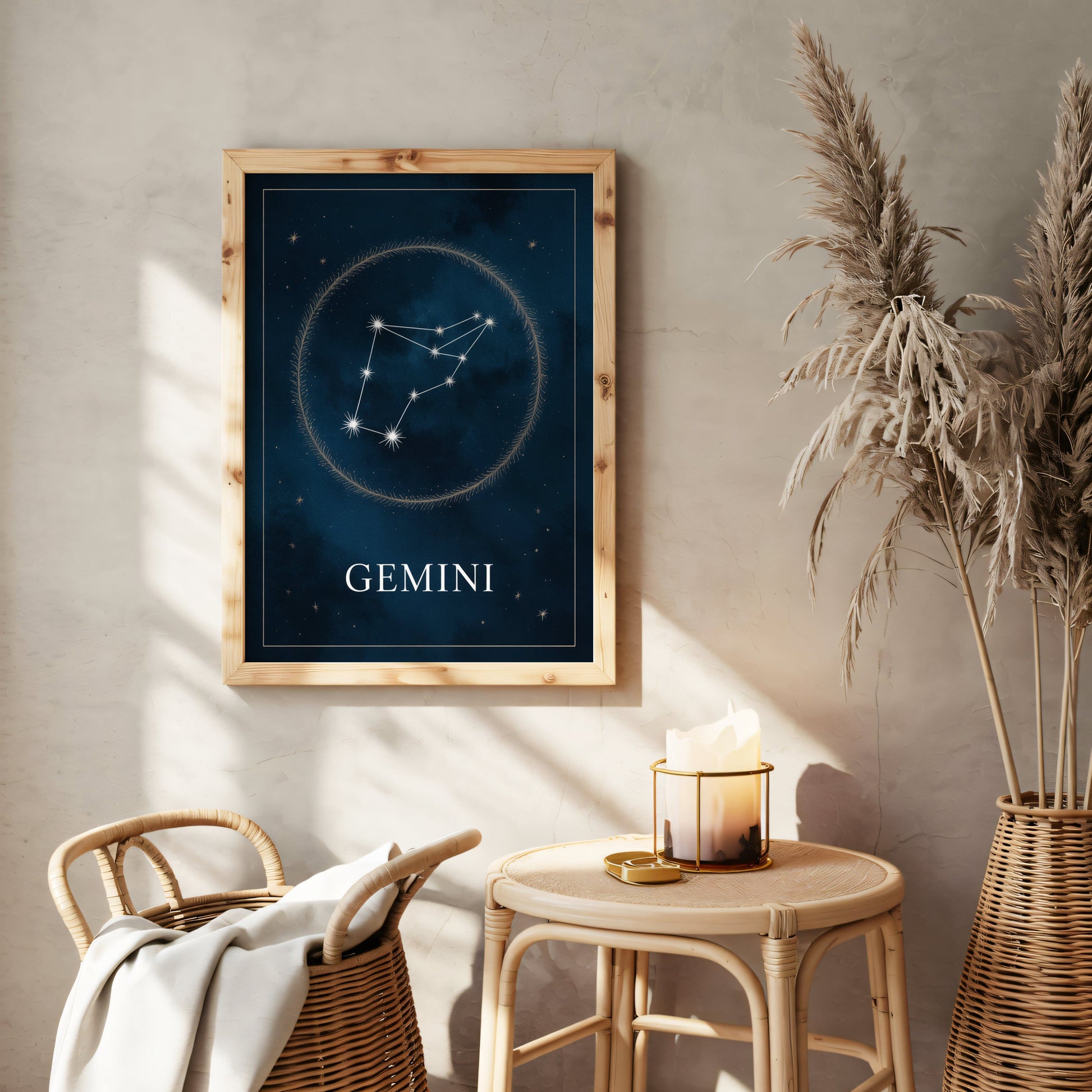 Aisle29 Print Gemini Points Wall Art