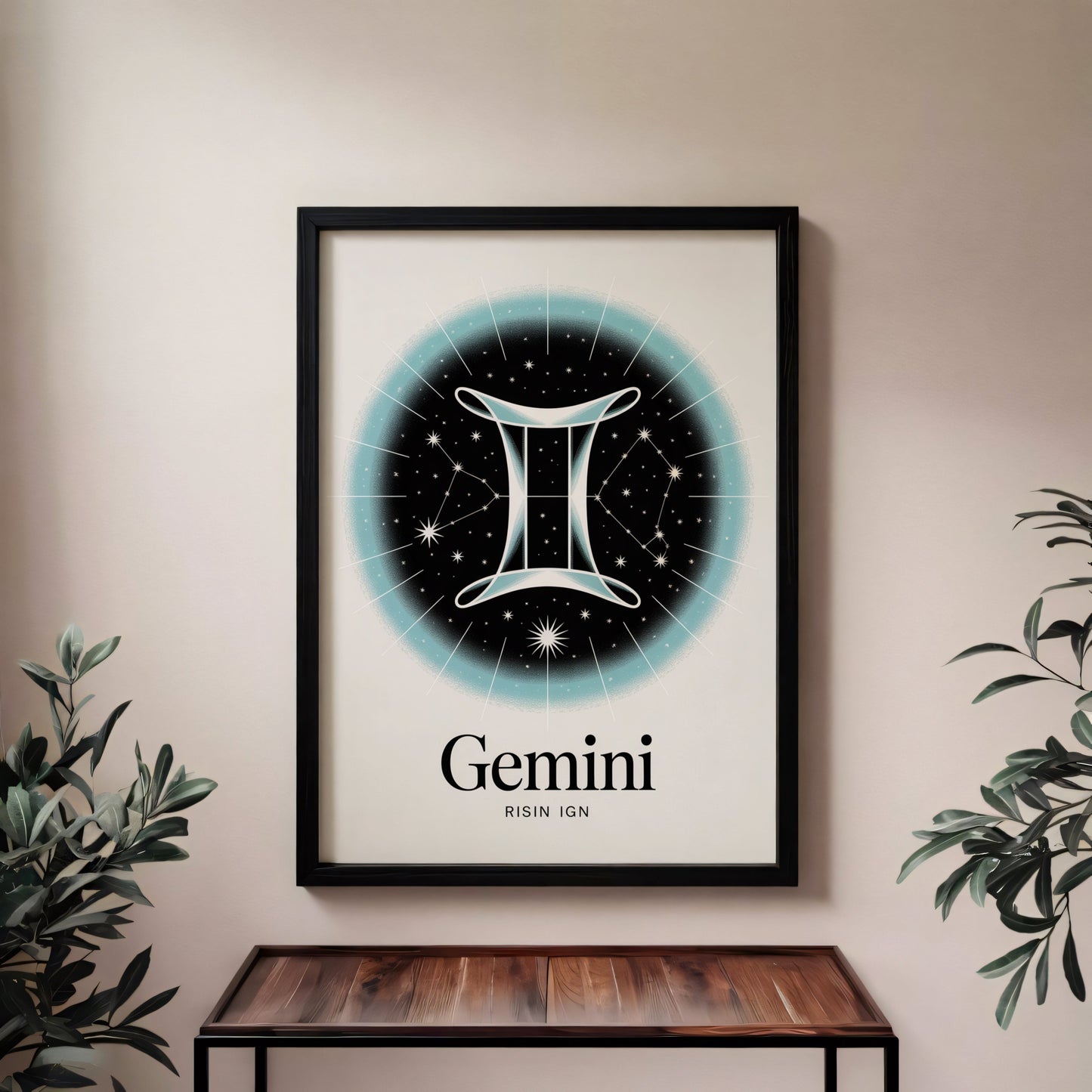 Aisle29 Print Gemini Rising Wall Art