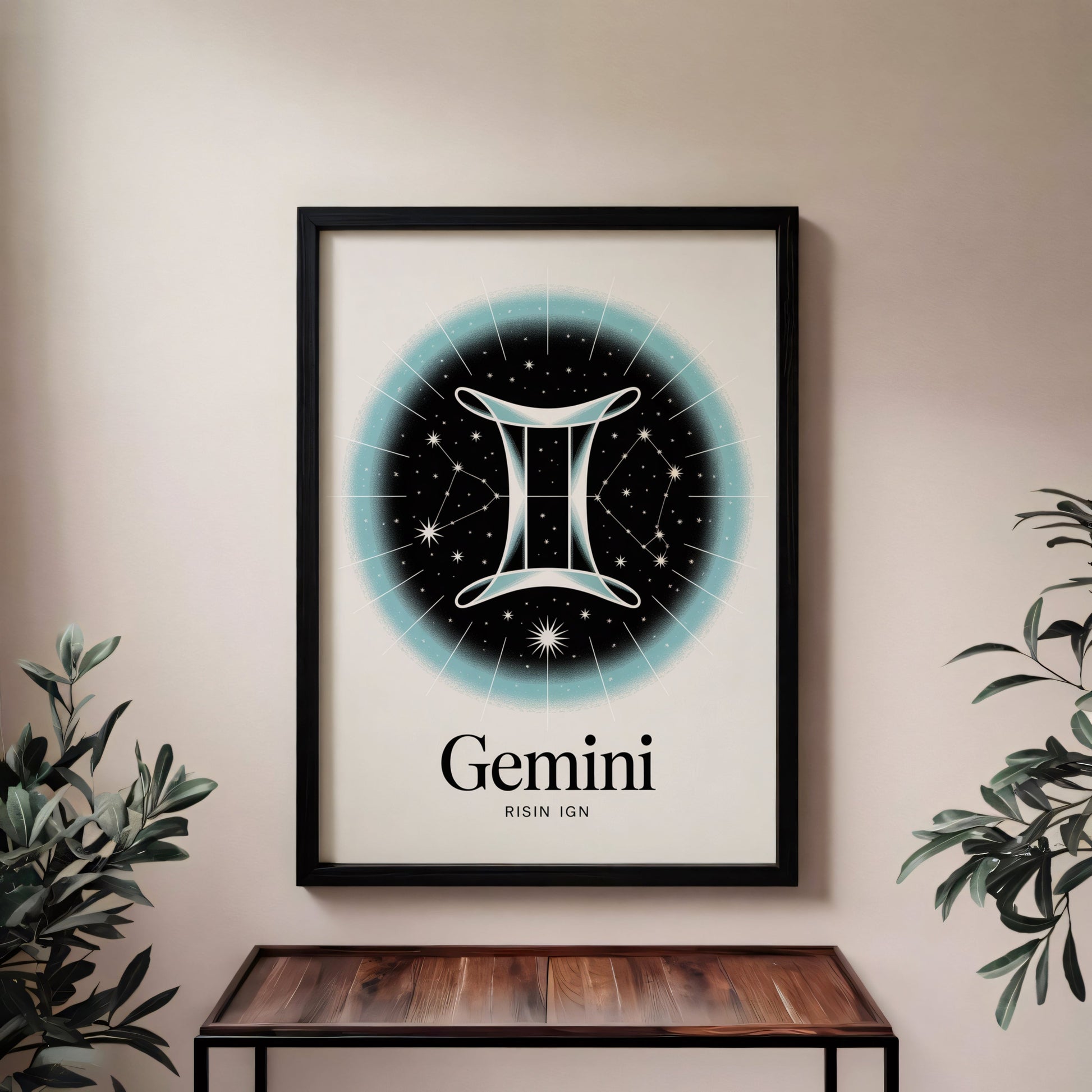 Aisle29 Print Gemini Rising Wall Art