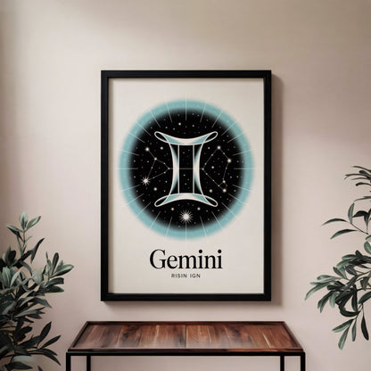 Aisle29 Print Gemini Rising Wall Art