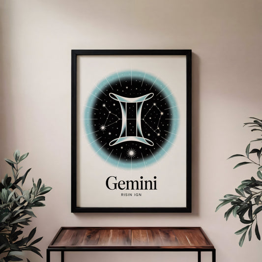 Aisle29 Print Gemini Rising Wall Art