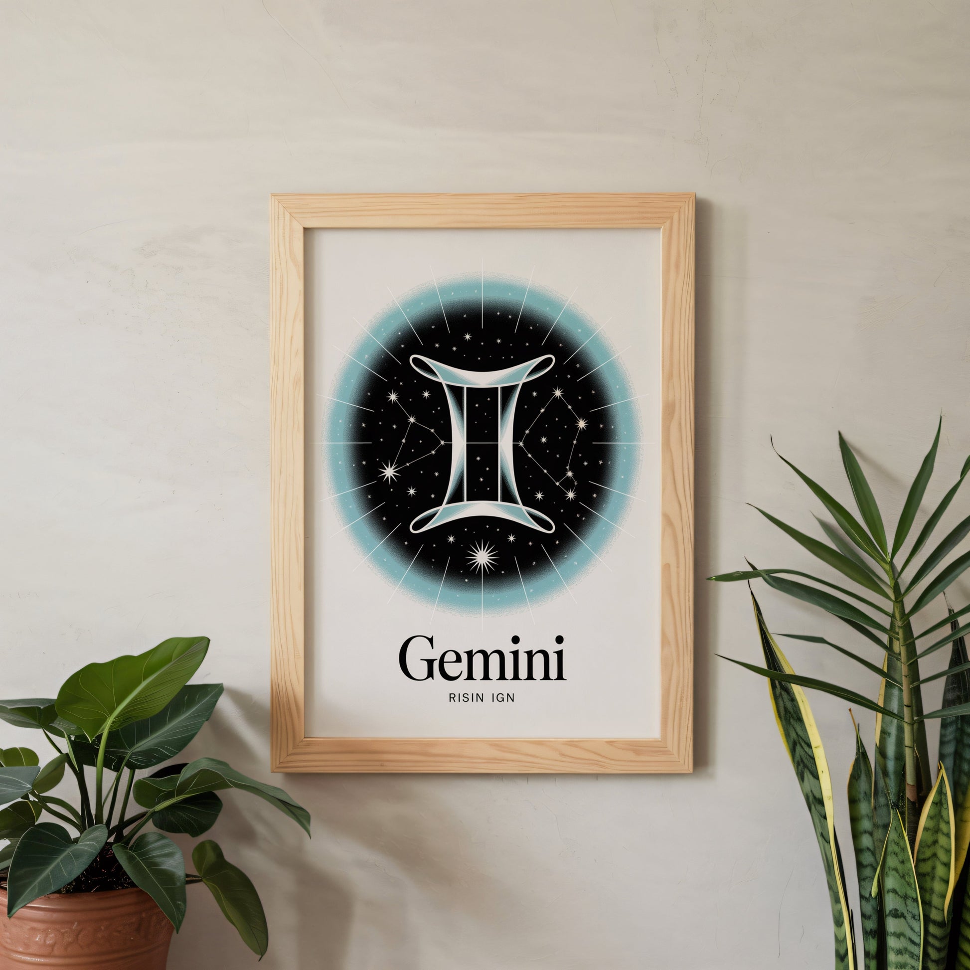 Aisle29 Print Gemini Rising Wall Art