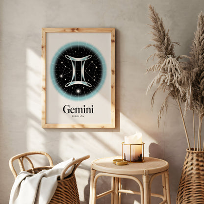 Aisle29 Print Gemini Rising Wall Art