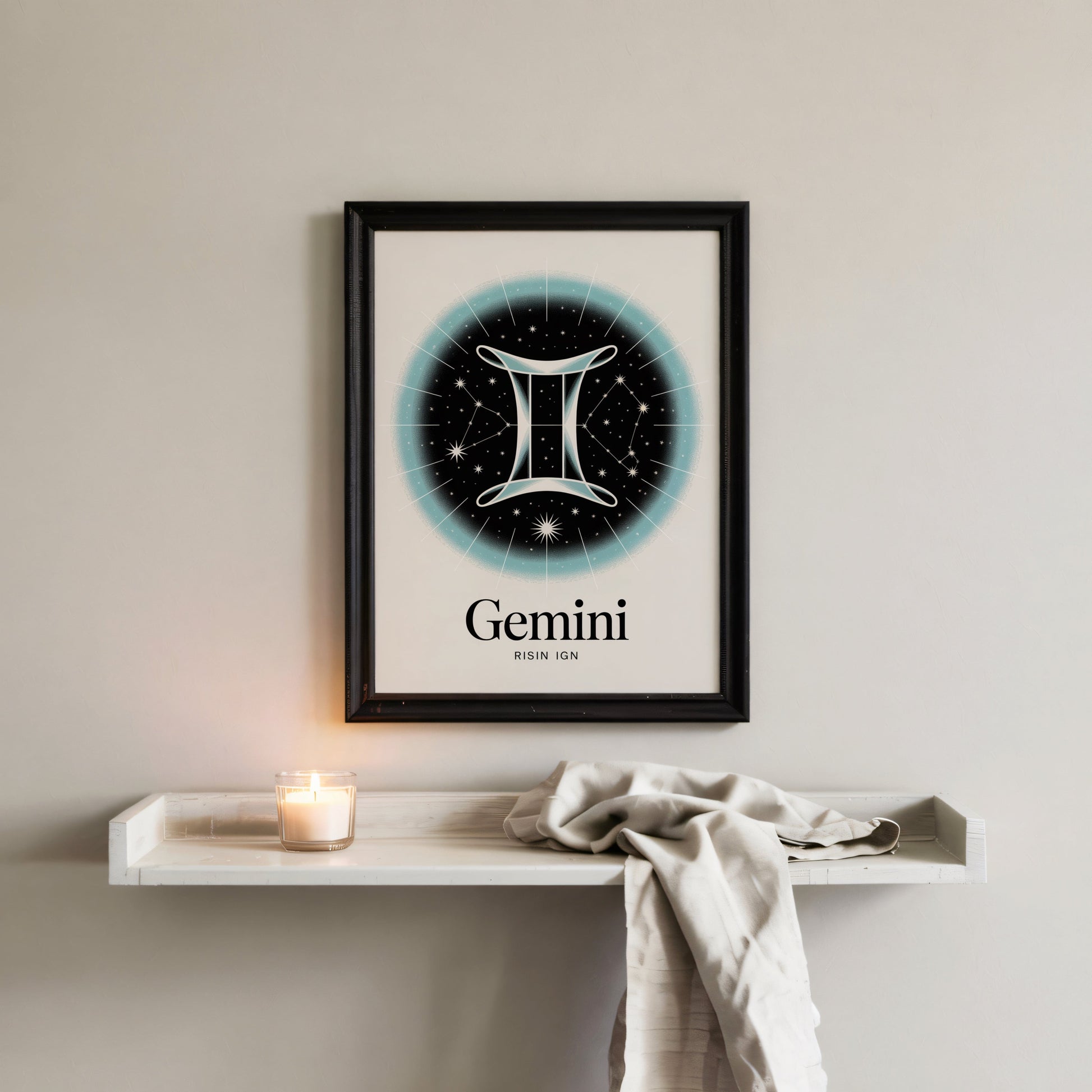 Aisle29 Print Gemini Rising Wall Art