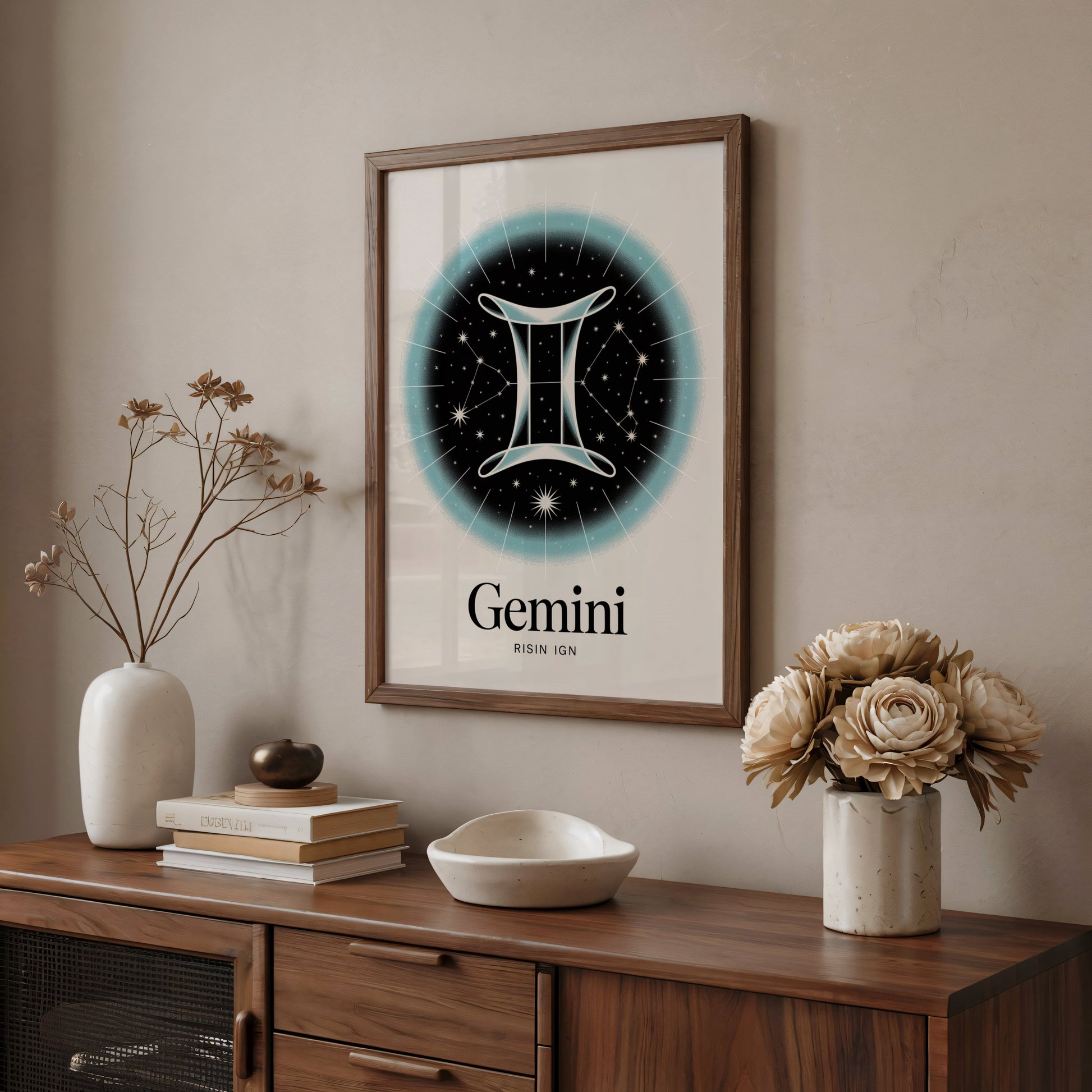 Aisle29 Print Gemini Rising Wall Art