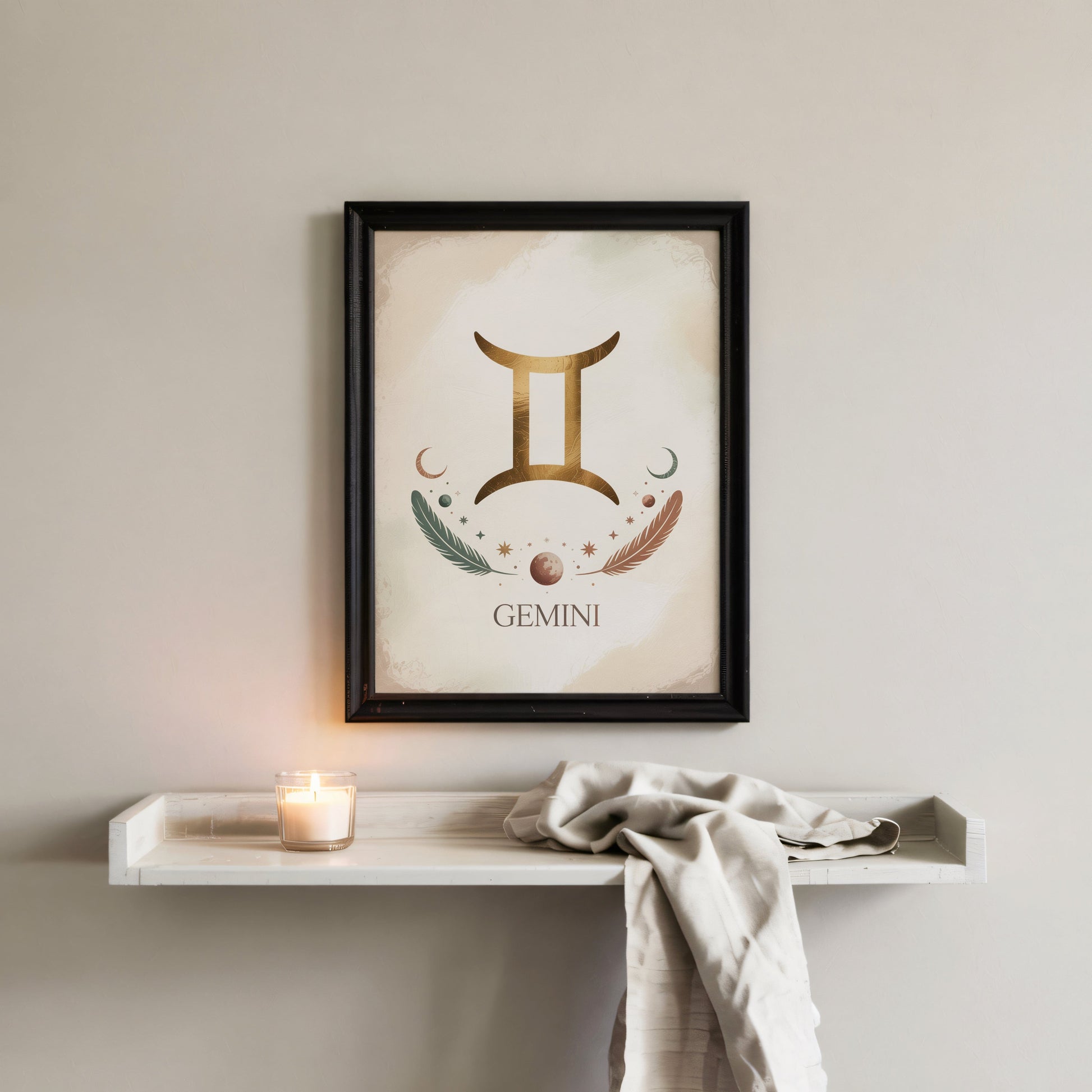Aisle29 Print Gemini Subtle Wall Art