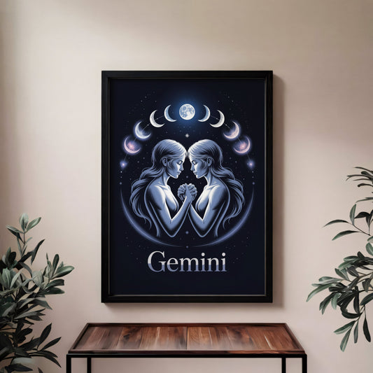 Aisle29 Print Gemini Swirl Wall Art