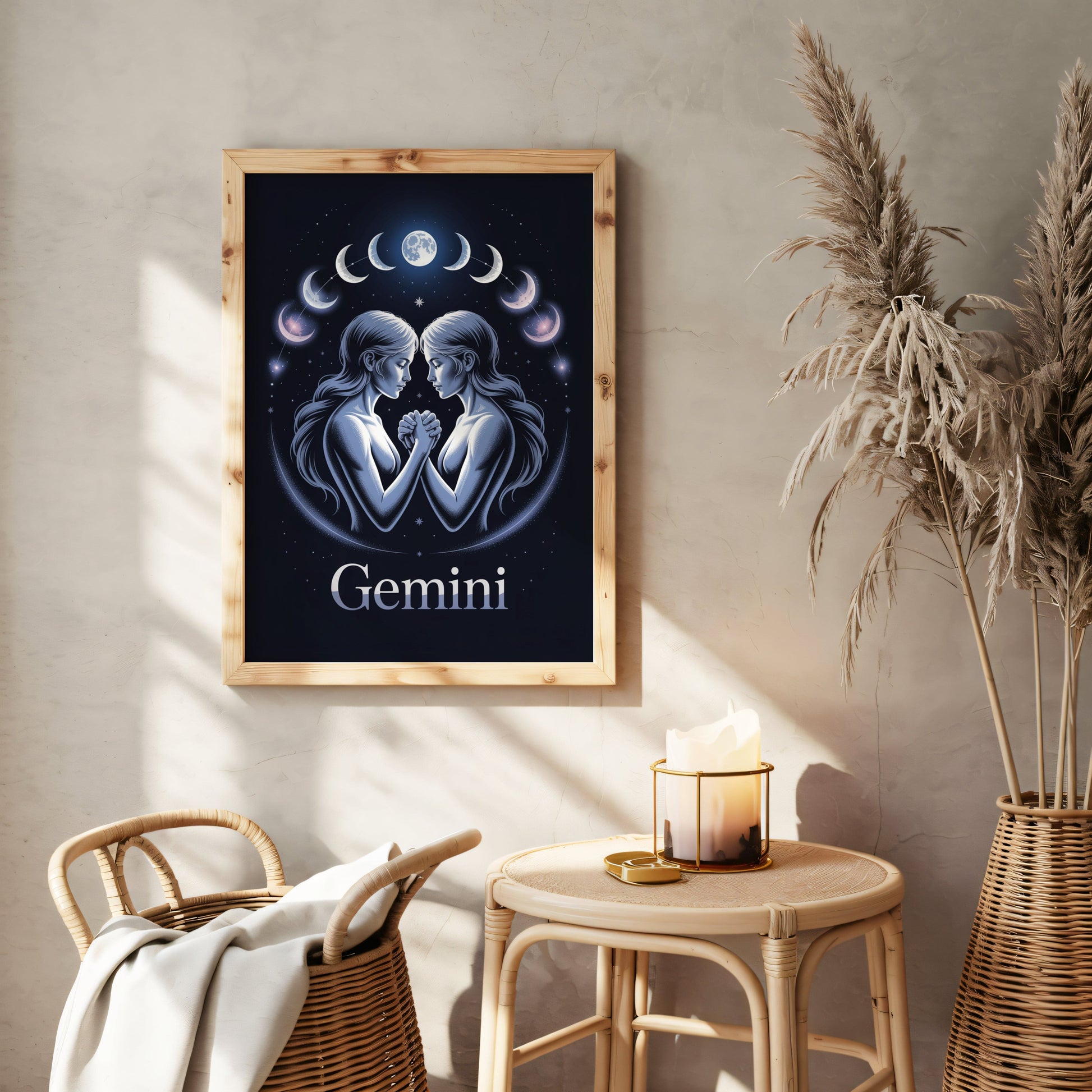 Aisle29 Print Gemini Swirl Wall Art