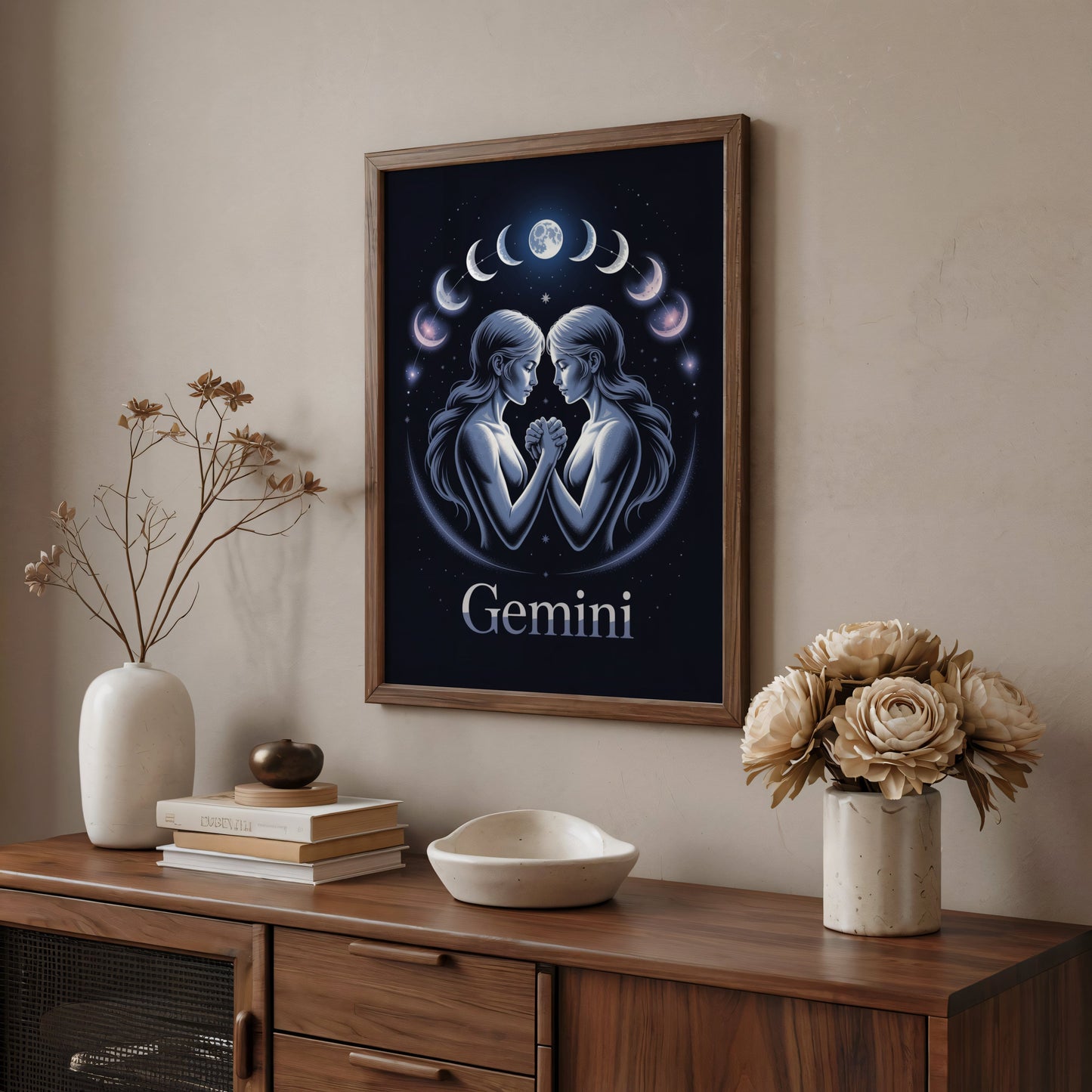 Aisle29 Print Gemini Swirl Wall Art