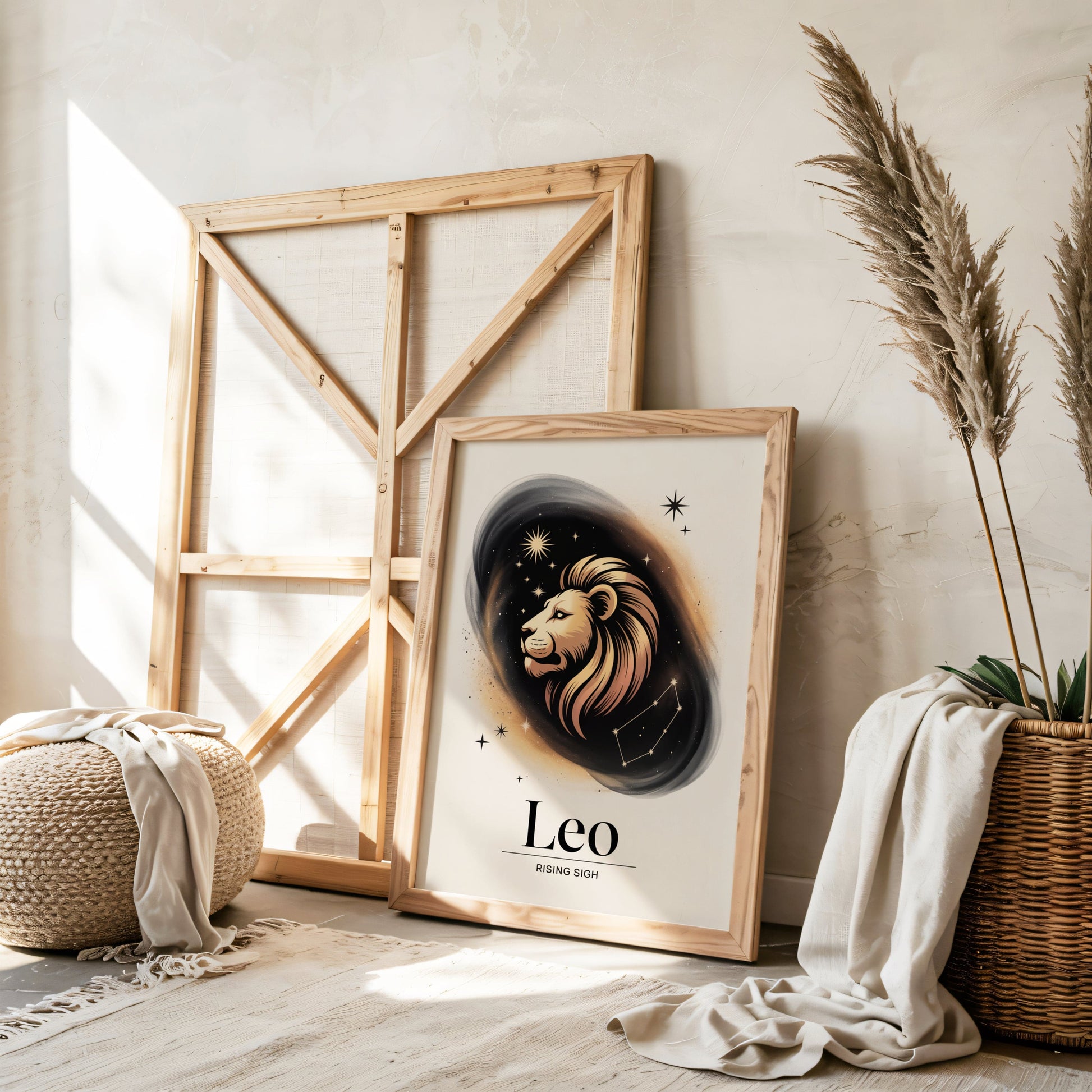 Aisle29 Print Leo Birth Wall Art
