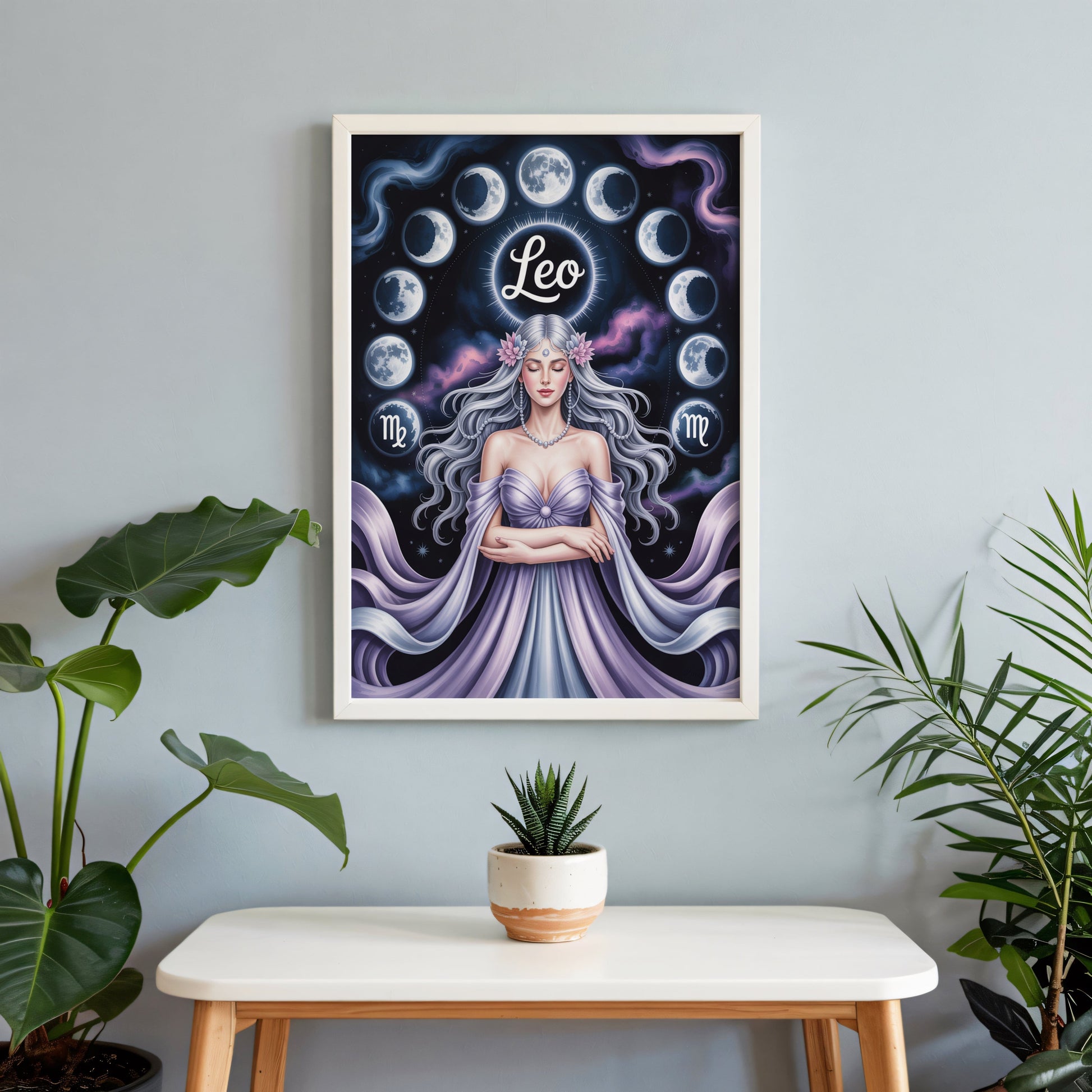 Aisle29 Print Leo Cosmic Wall Art