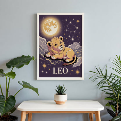 Aisle29 Print Leo Dreamy Kids Wall Art