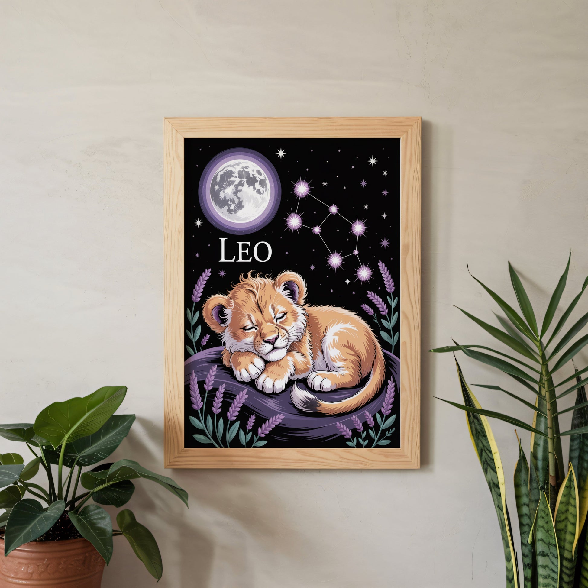 Aisle29 Print Leo Eclipse Wall Art