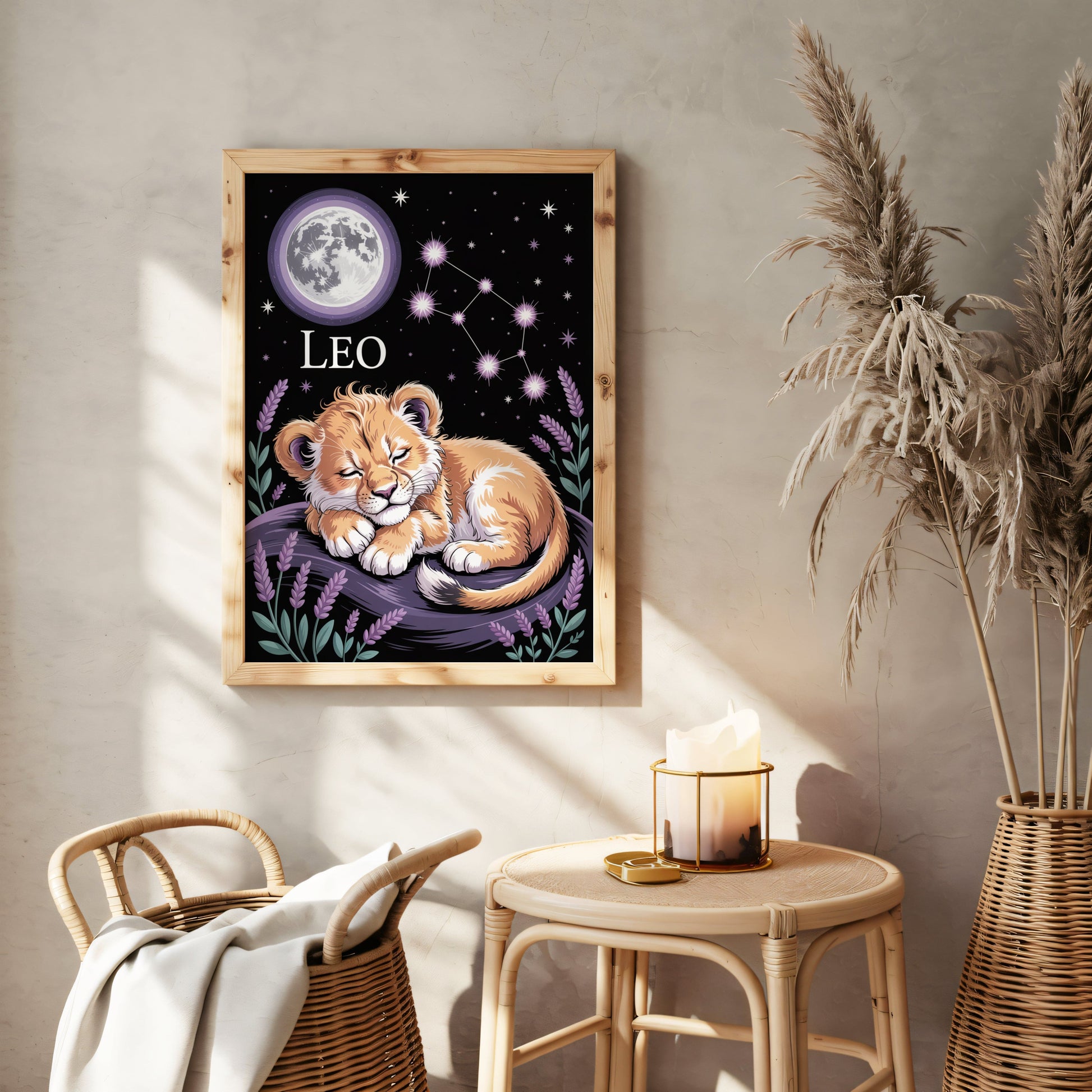 Aisle29 Print Leo Eclipse Wall Art