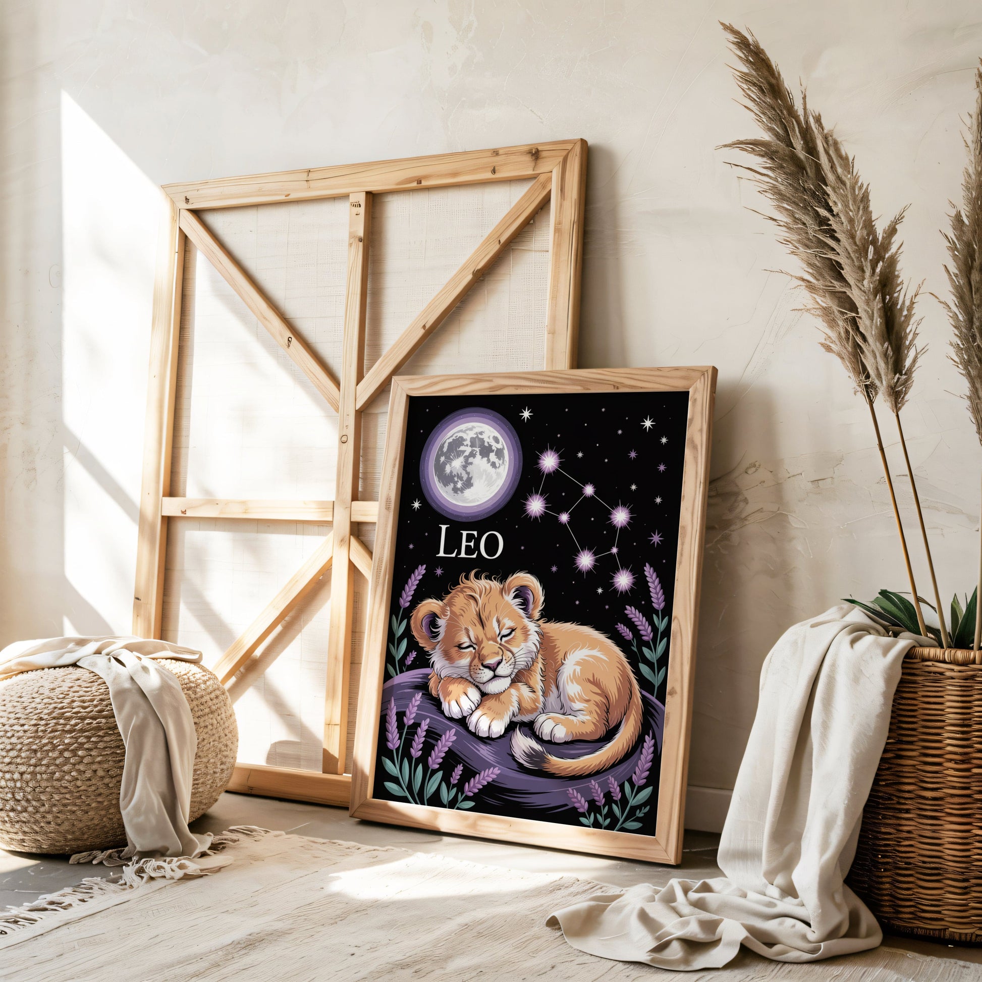 Aisle29 Print Leo Eclipse Wall Art