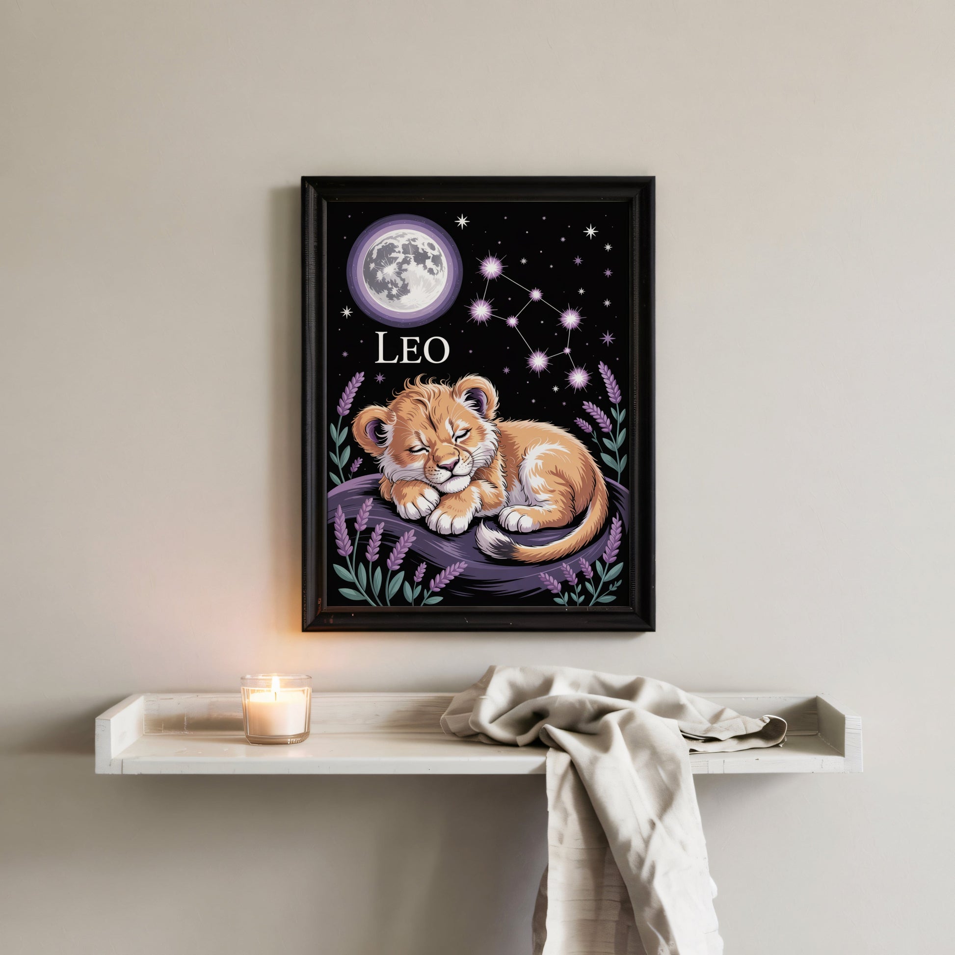 Aisle29 Print Leo Eclipse Wall Art