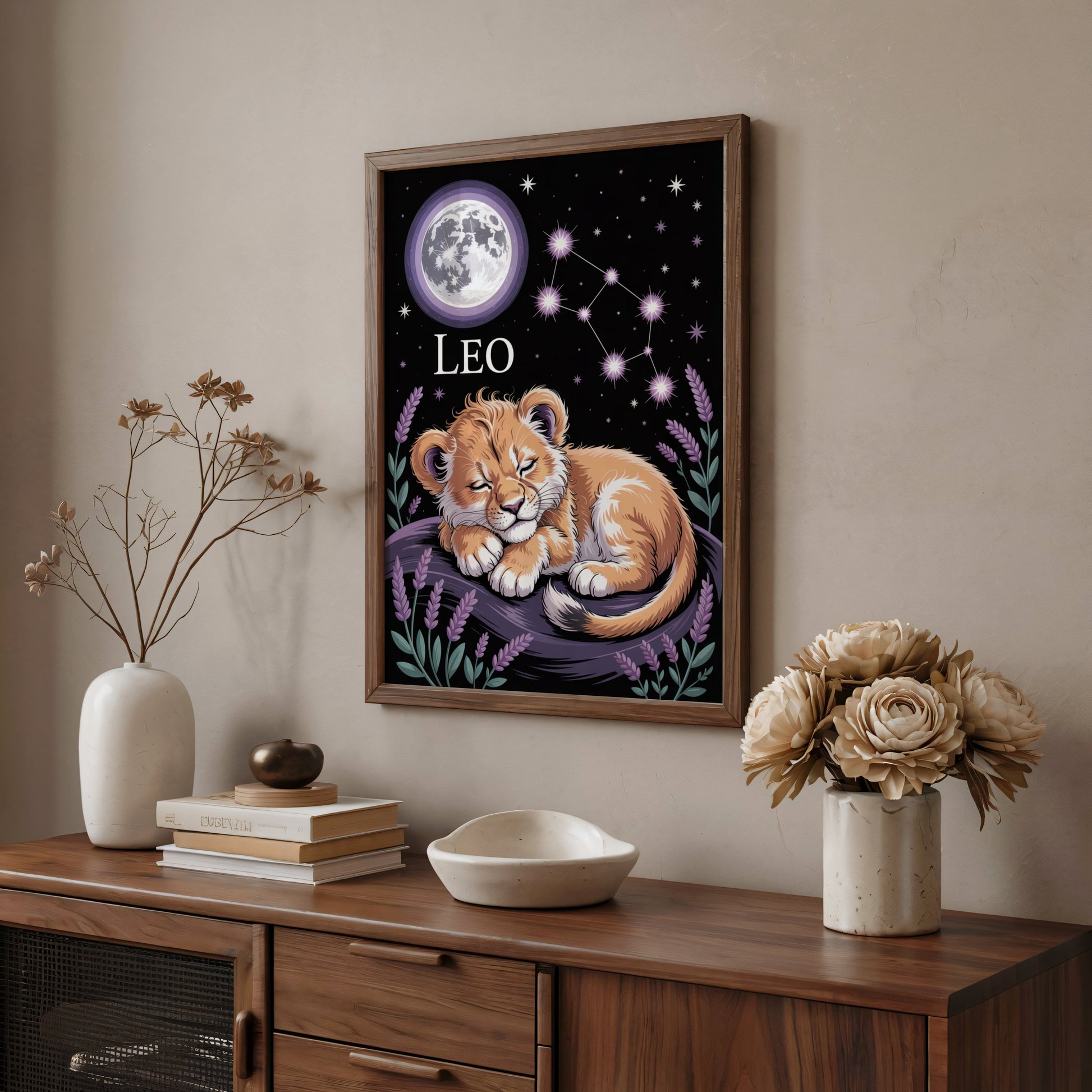 Aisle29 Print Leo Eclipse Wall Art