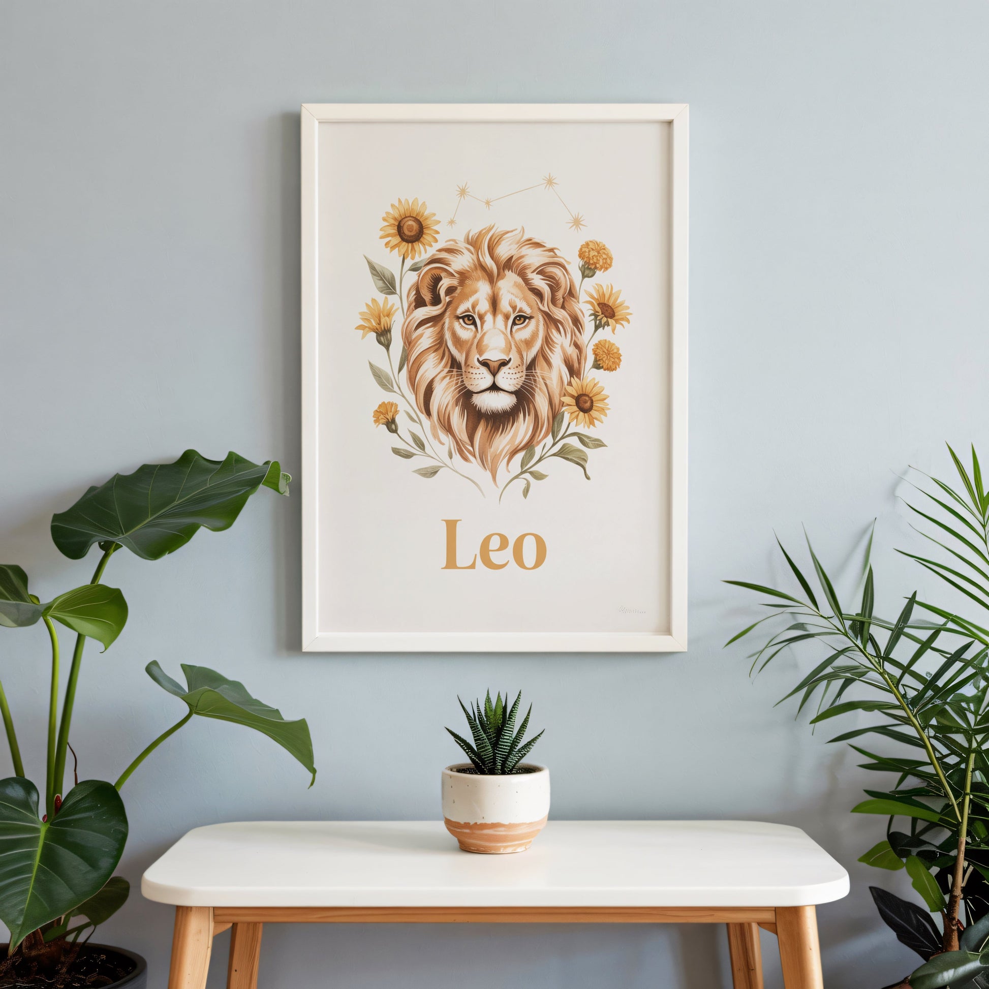 Aisle29 Print Leo Intricate Wall Art