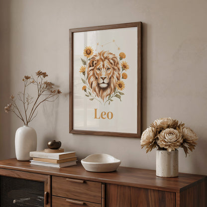 Aisle29 Print Leo Intricate Wall Art