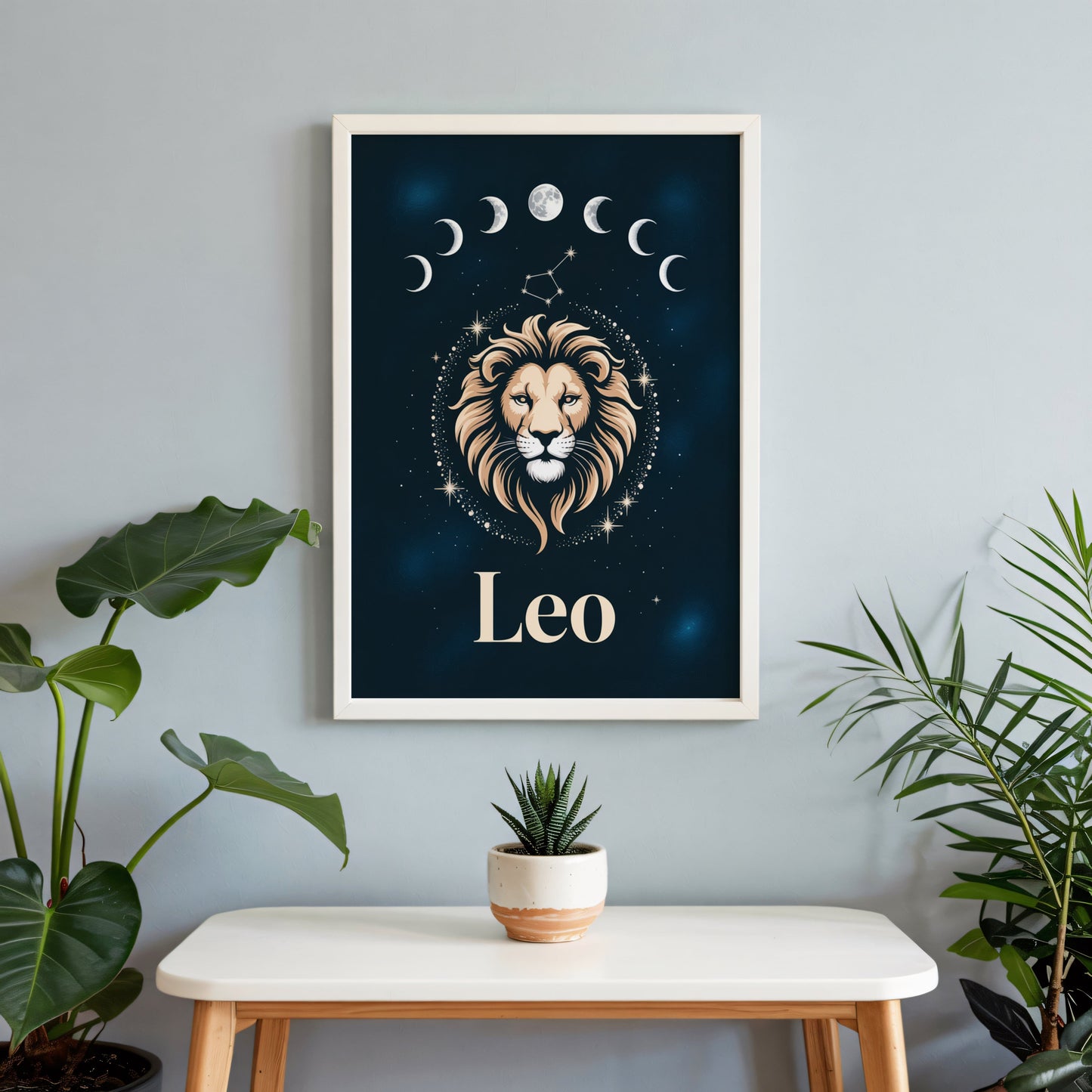 Aisle29 Print Leo Moon Wall Art