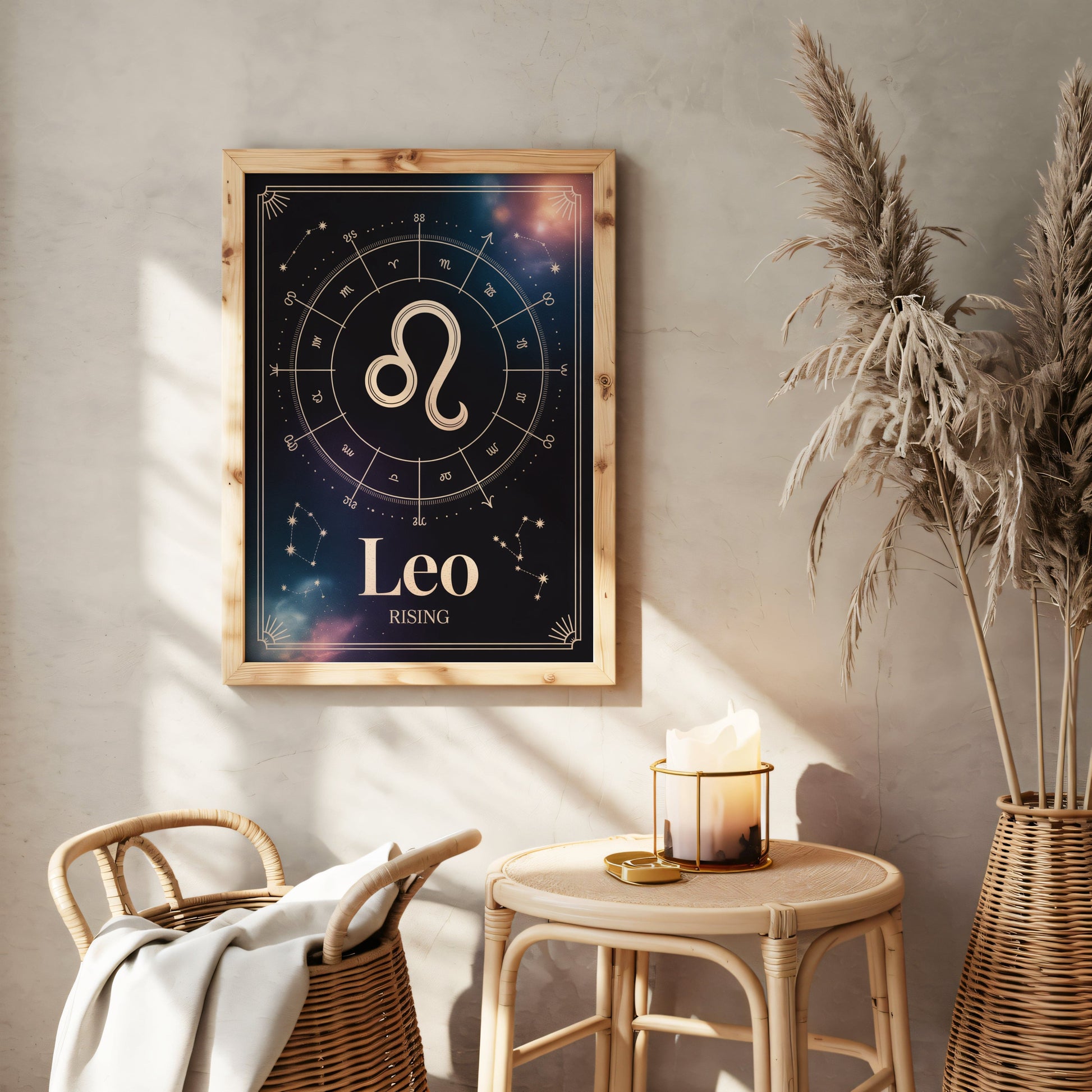 Aisle29 Print Leo Rising Wall Art