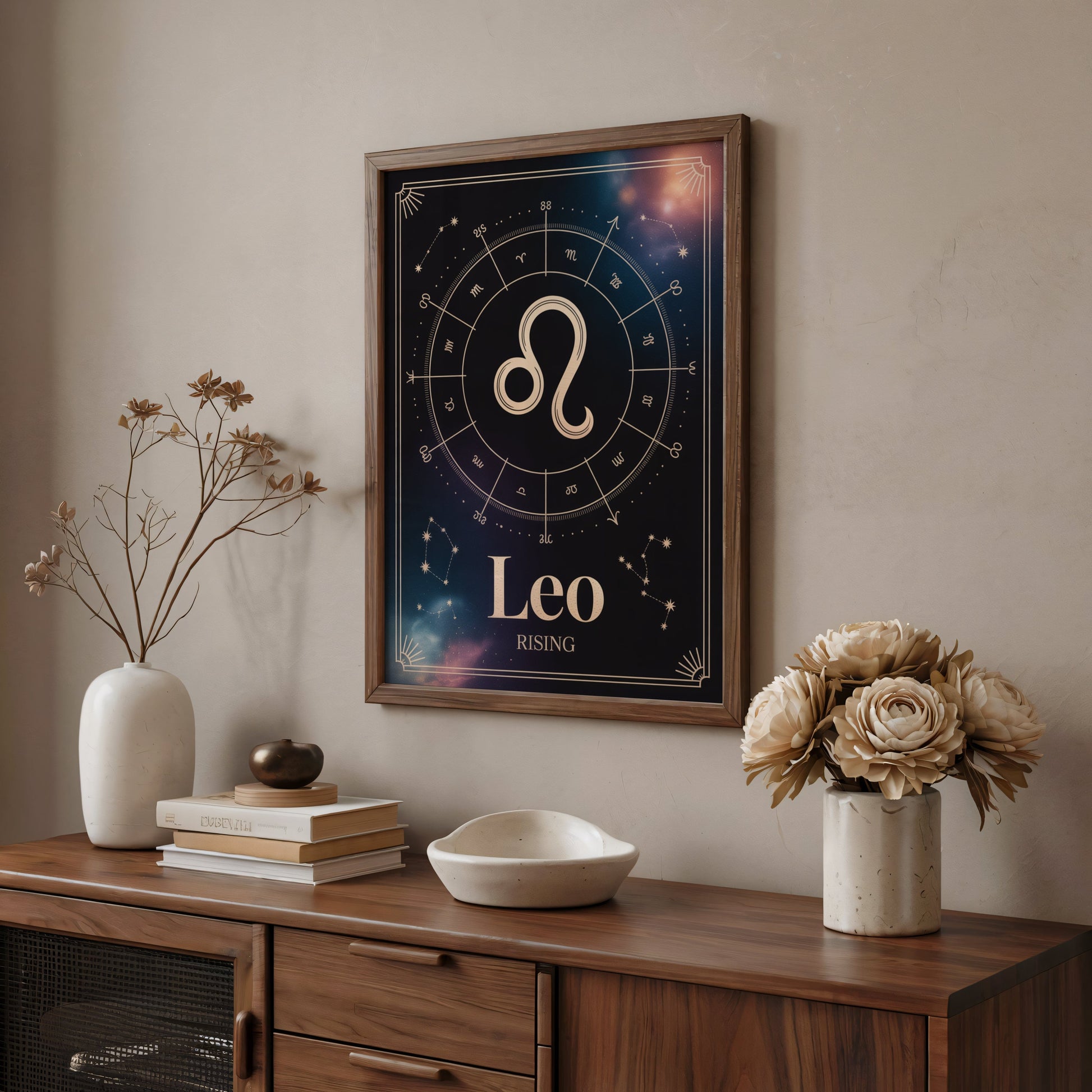 Aisle29 Print Leo Rising Wall Art