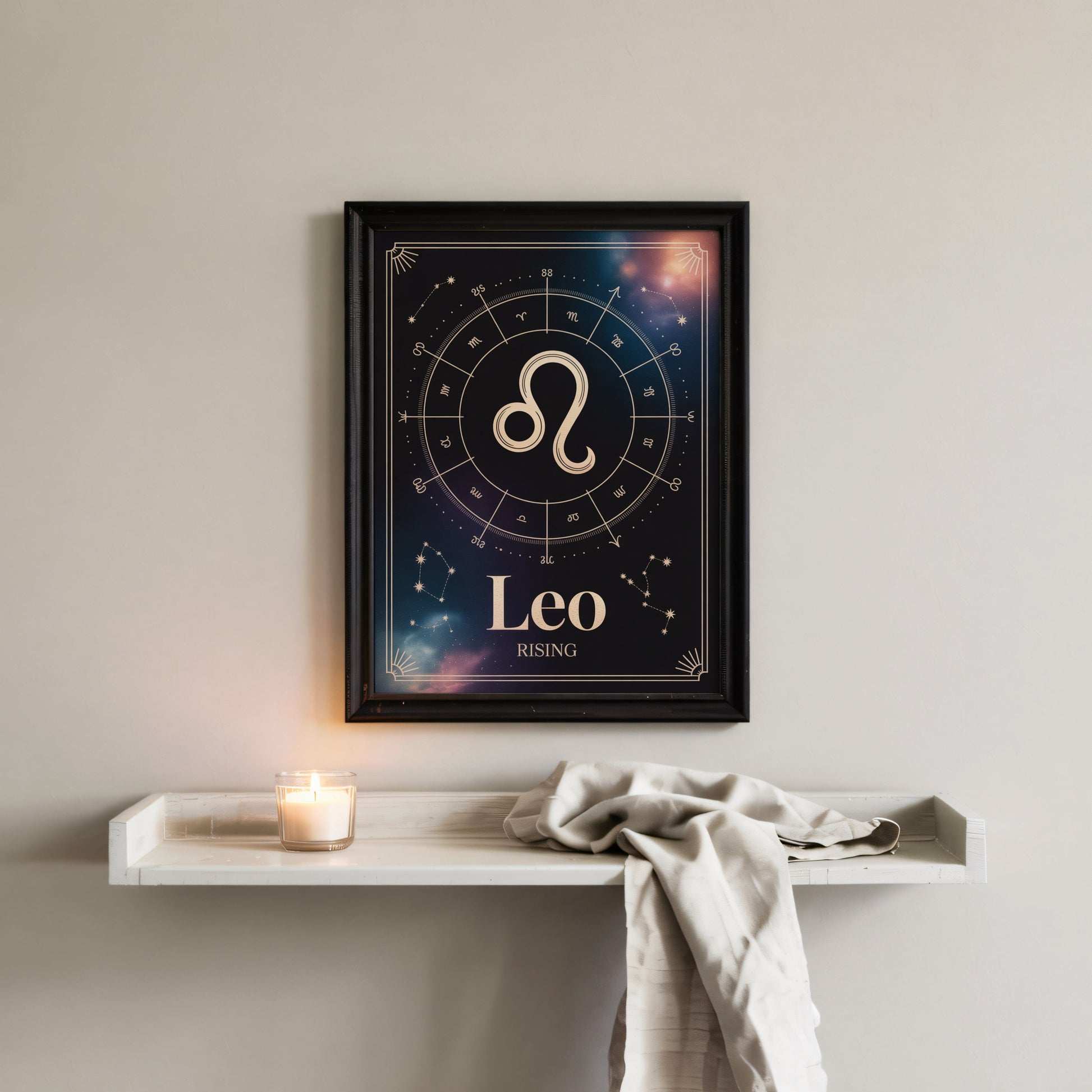 Aisle29 Print Leo Rising Wall Art