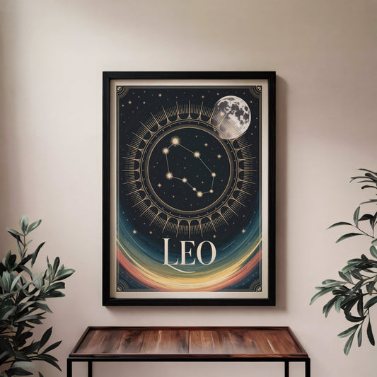Aisle29 Print Leo Spot Wall Art