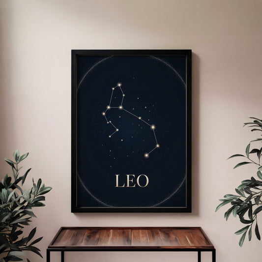 Aisle29 Print Leo Stars Wall Art
