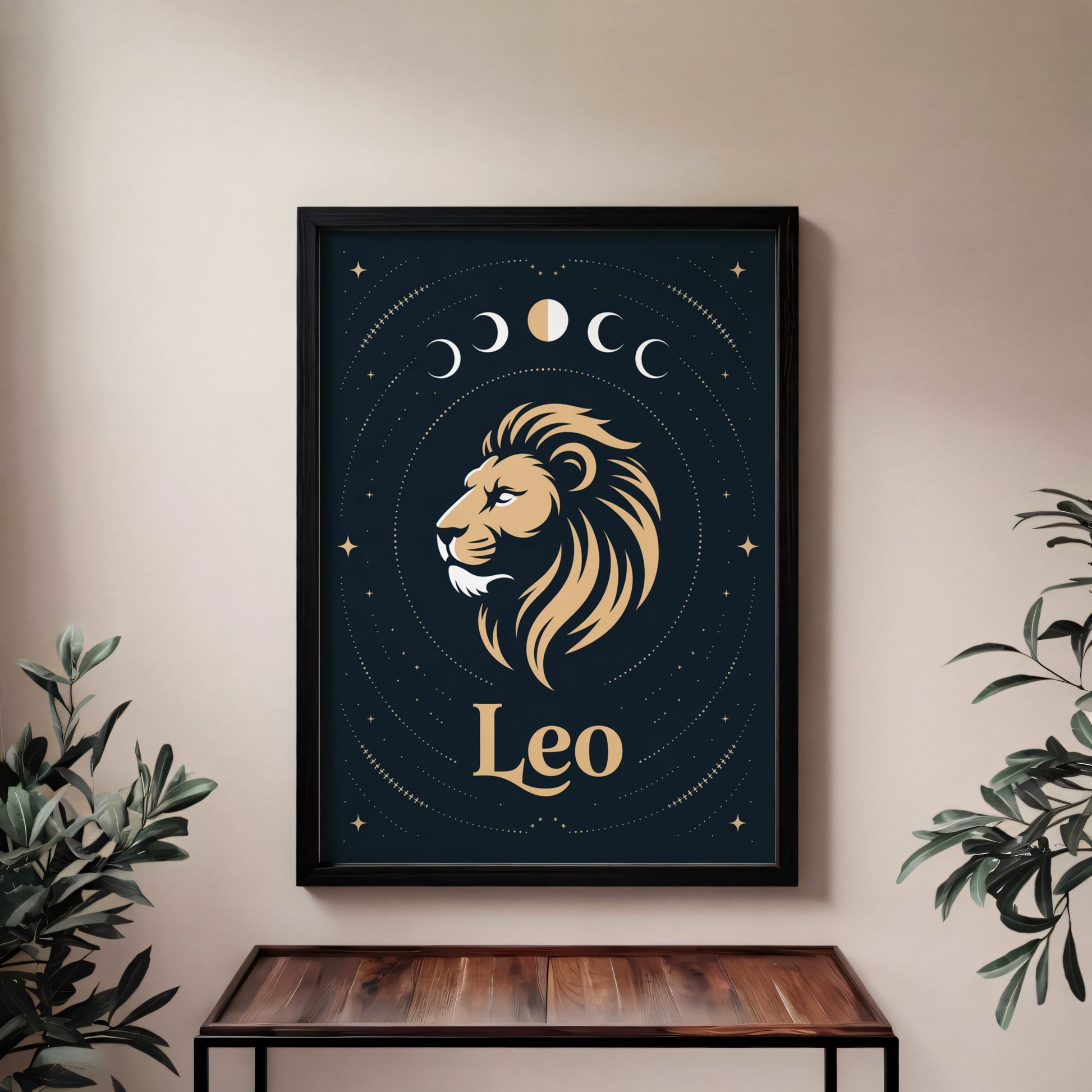 Aisle29 Print Leo Swirl Wall Art