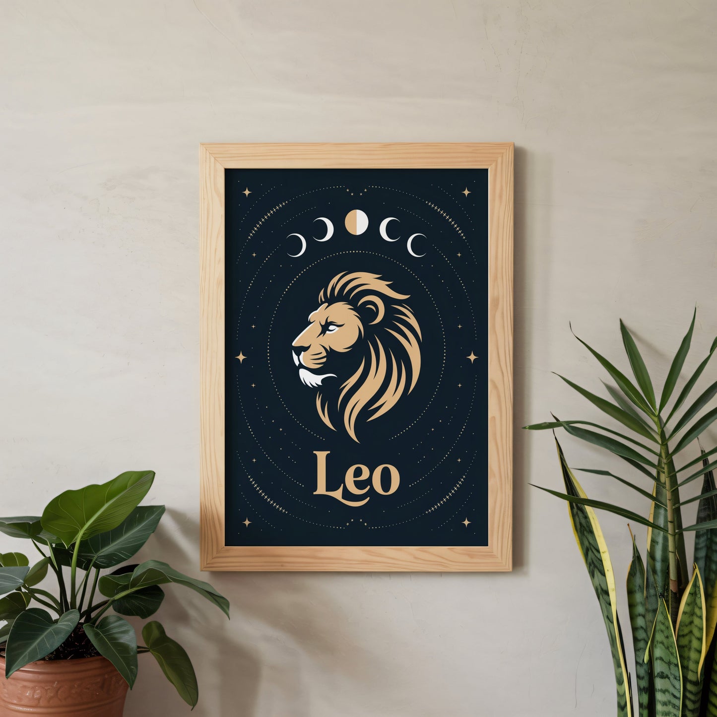Aisle29 Print Leo Swirl Wall Art