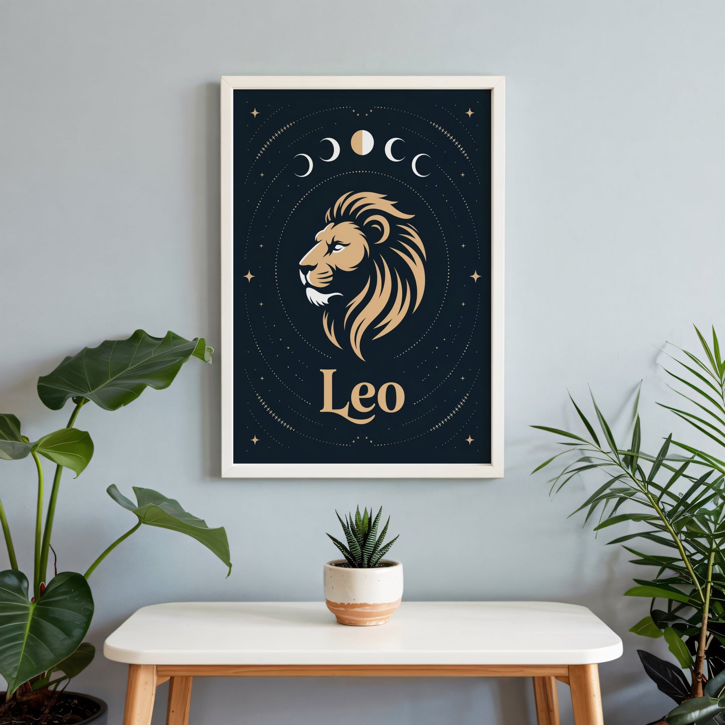 Aisle29 Print Leo Swirl Wall Art