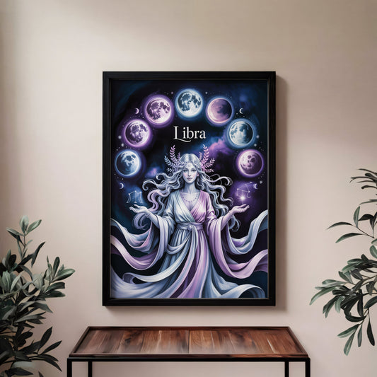 Aisle29 Print Libra Cosmic Wall Art