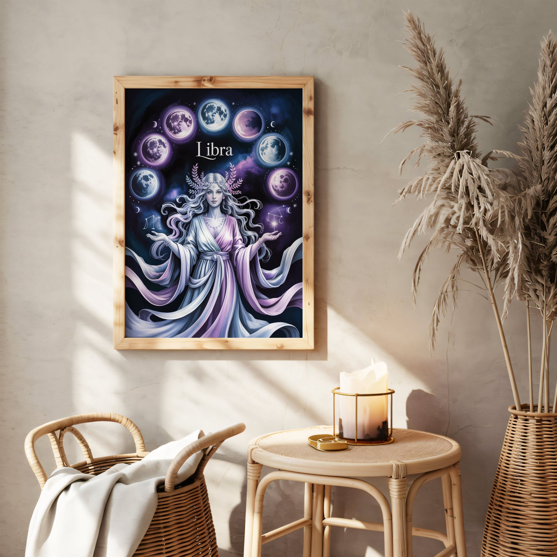 Aisle29 Print Libra Cosmic Wall Art