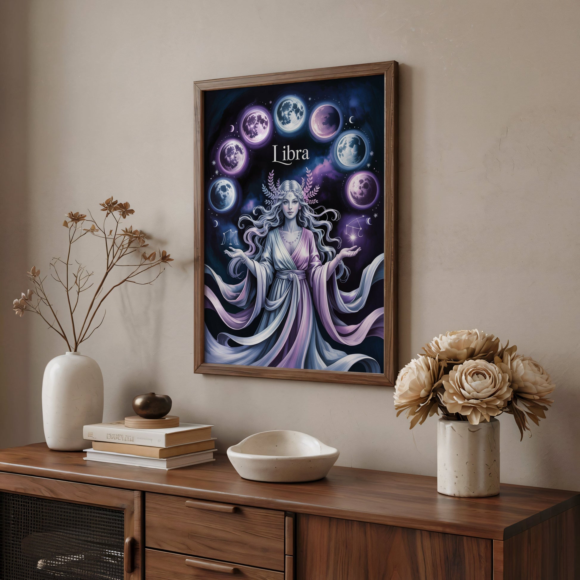 Aisle29 Print Libra Cosmic Wall Art