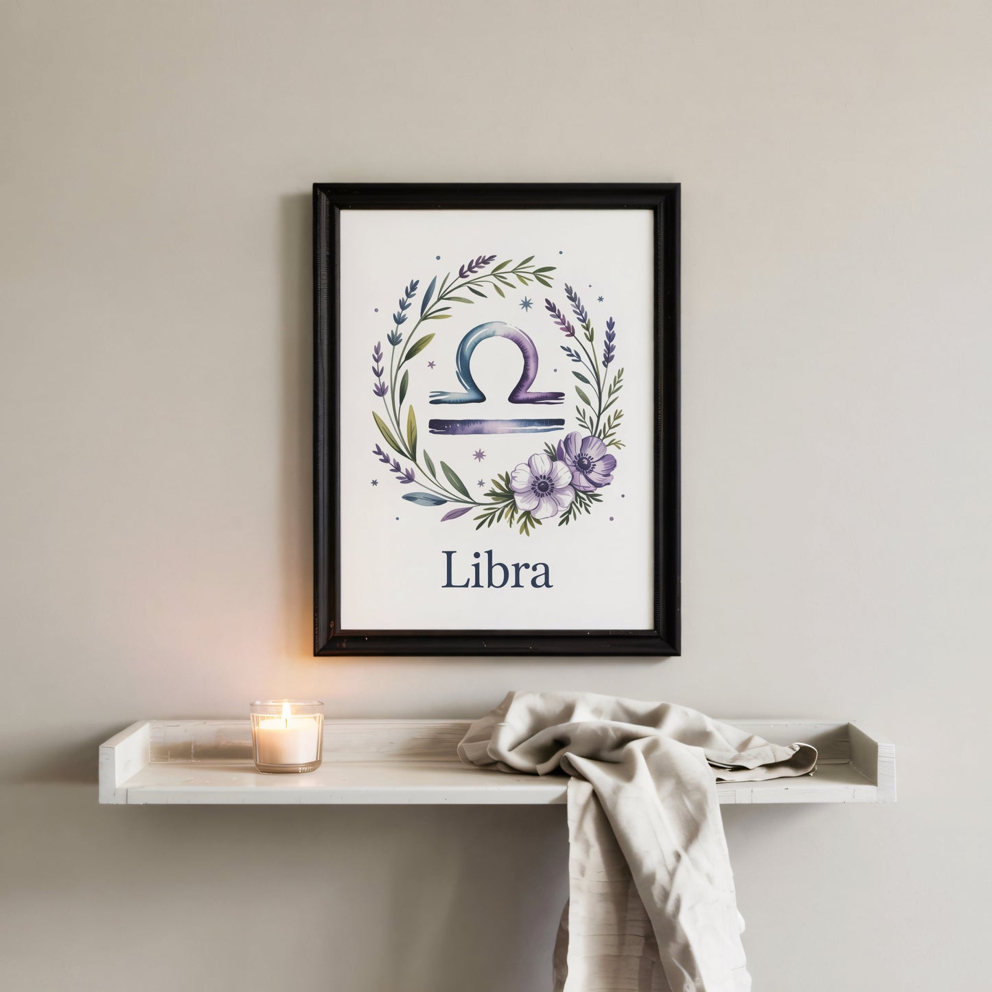 Aisle29 Print Libra Earth Wall Art