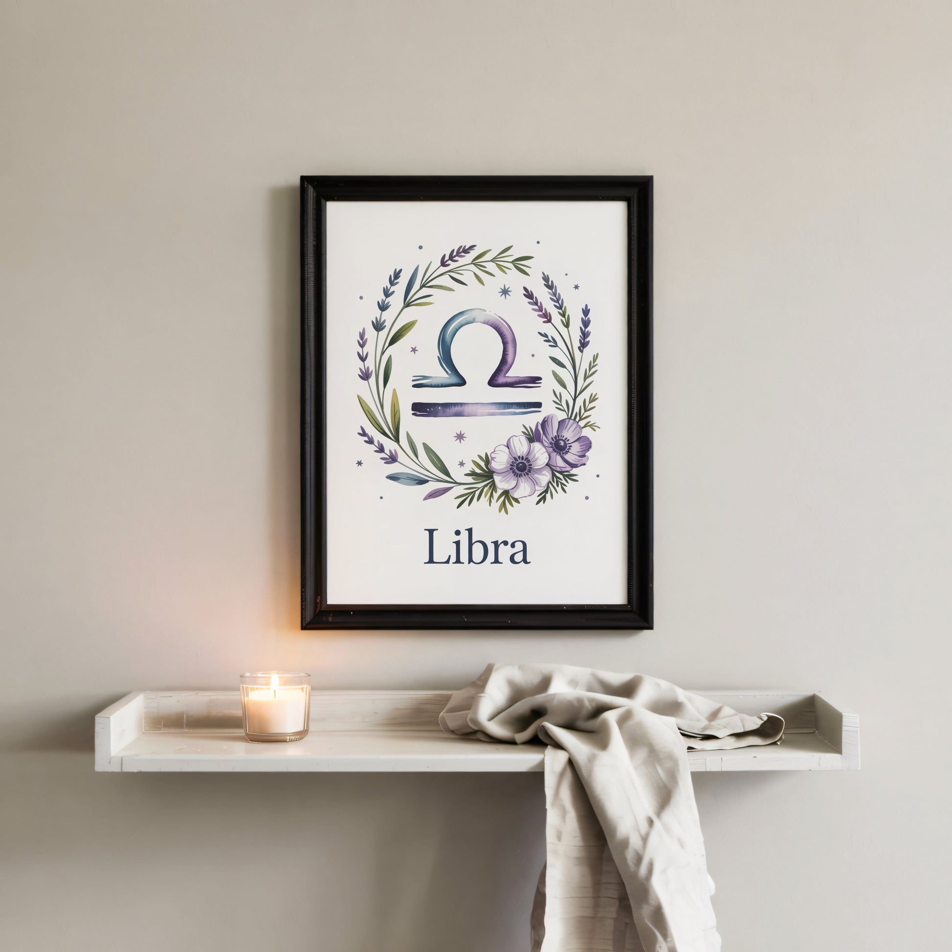 Aisle29 Print Libra Earth Wall Art
