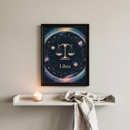 Aisle29 Print Libra Rising Wall Art