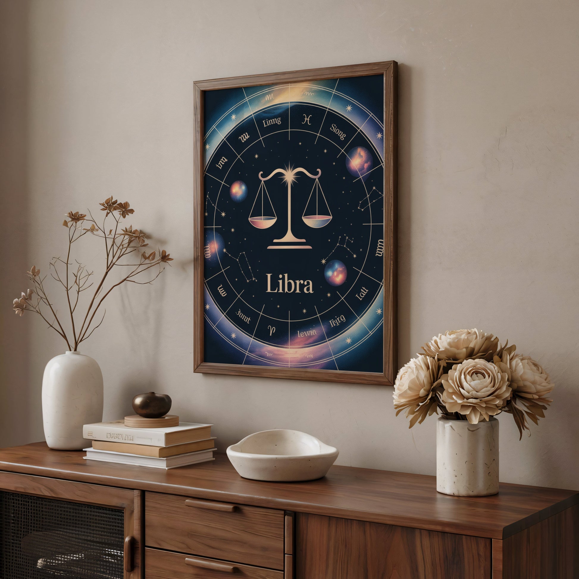 Aisle29 Print Libra Rising Wall Art