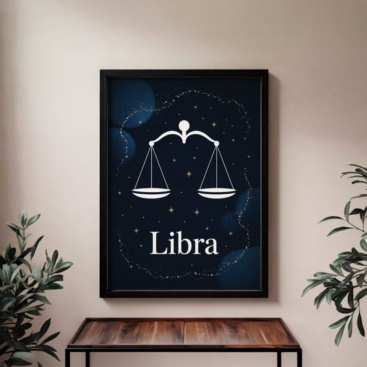 Aisle29 Print Libra Stars Wall Art