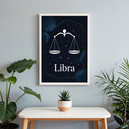 Aisle29 Print Libra Stars Wall Art