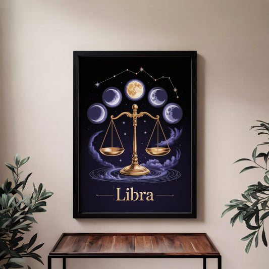 Aisle29 Print Libra Swirl Wall Art