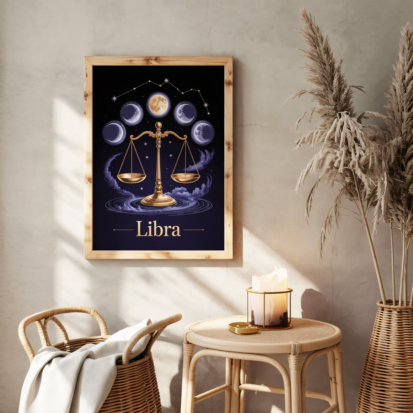 Aisle29 Print Libra Swirl Wall Art
