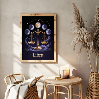 Aisle29 Print Libra Swirl Wall Art