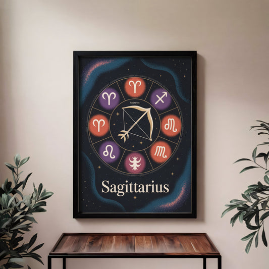 Aisle29 Print Sagittarius Artistic Wall Art