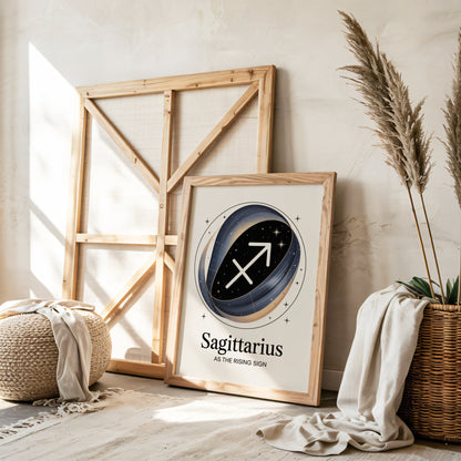 Aisle29 Print Sagittarius Birth Wall Art
