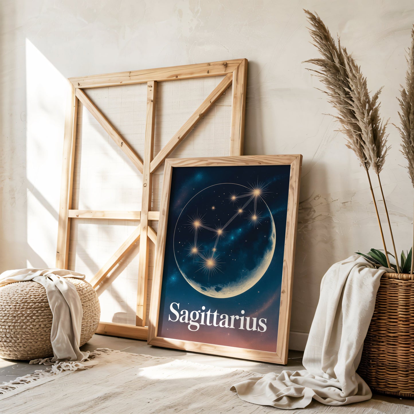 Aisle29 Print Sagittarius Celestial Wall Art