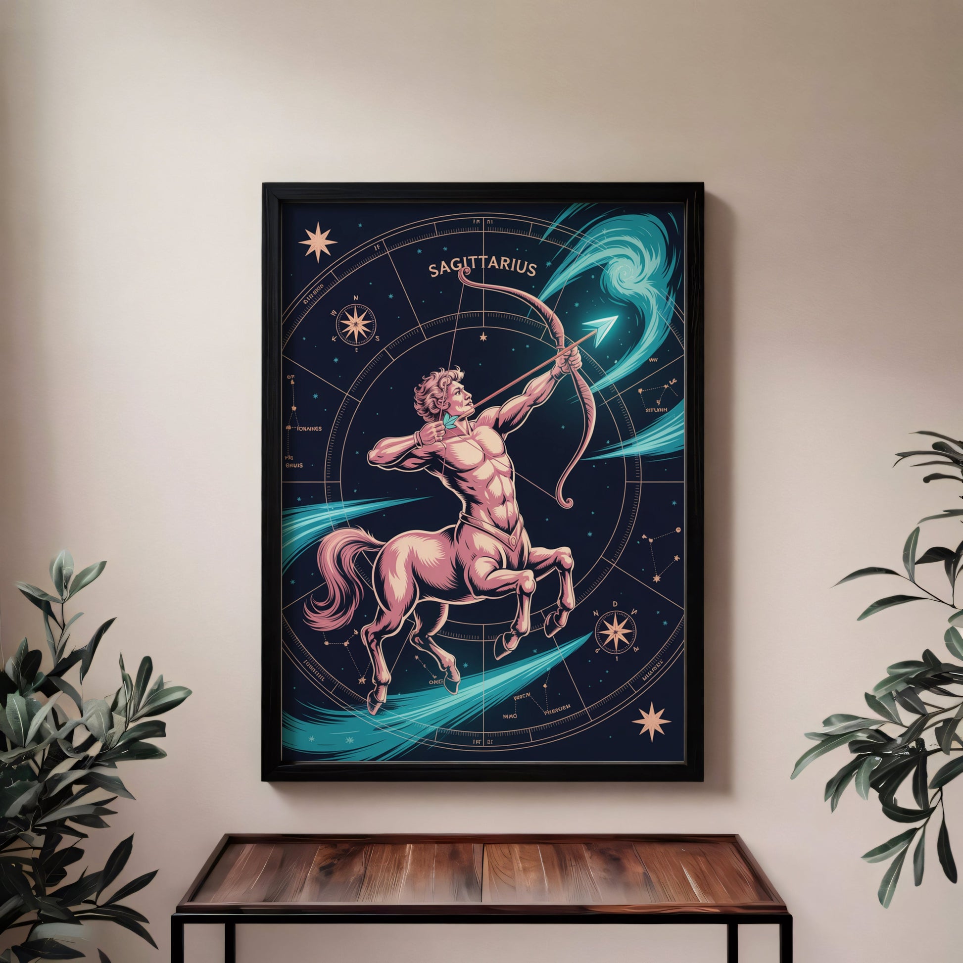 Aisle29 Print Sagittarius Crisp Wall Art