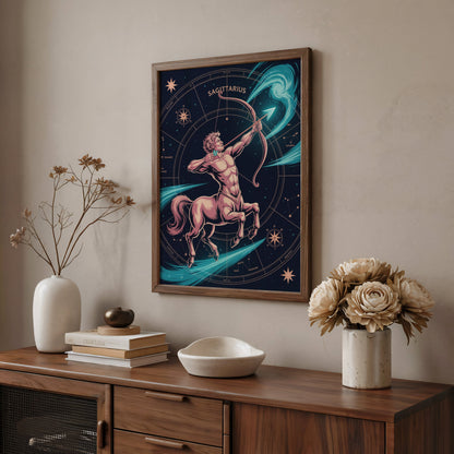 Aisle29 Print Sagittarius Crisp Wall Art